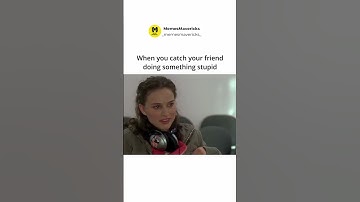 When you catch your friend doing something stupid and your inner detective kicks in. 🕵️‍♂️