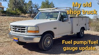 My old shop truck - Fuel pump/fuel gauge update.