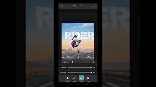 Short PicsArt photo editing||Rider photo editing||bike photo editing#shorts screenshot 3