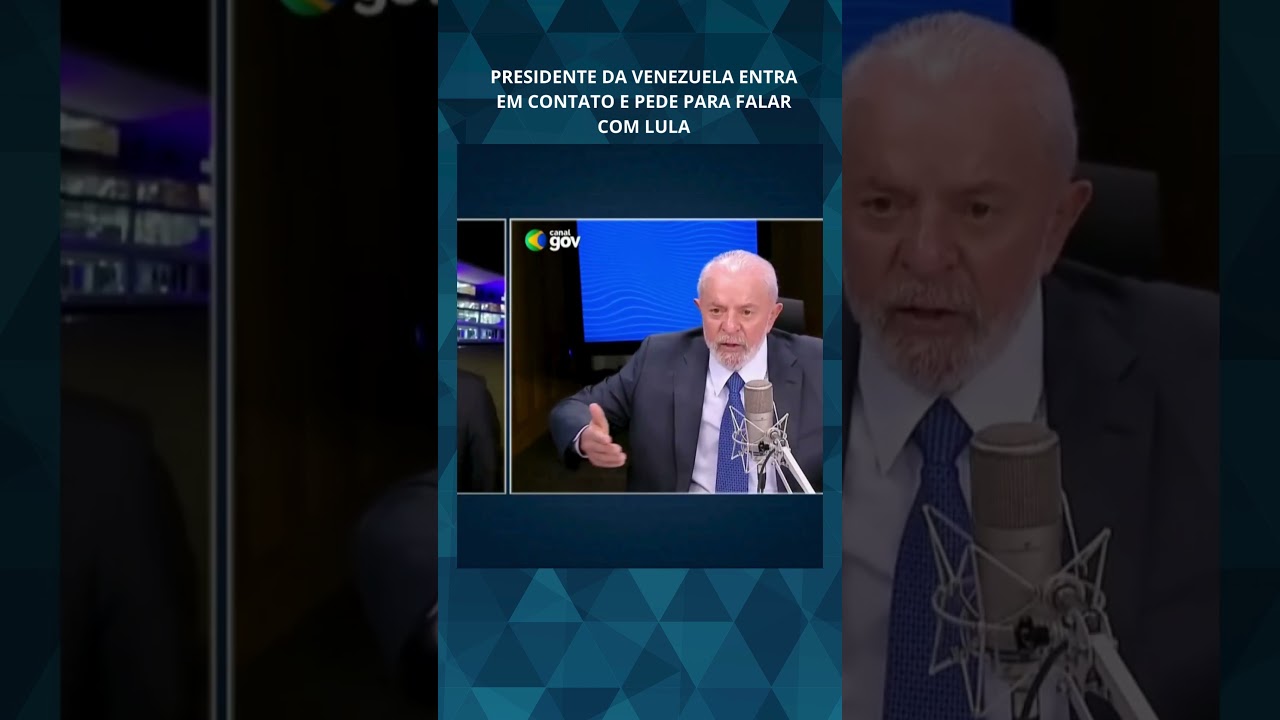 Presidente da Venezuela entra em contato com Planalto e pede para falar com Lula