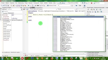 Rad Studio Delphi 017 UpDown - 004 Navigate ListBox in Edit