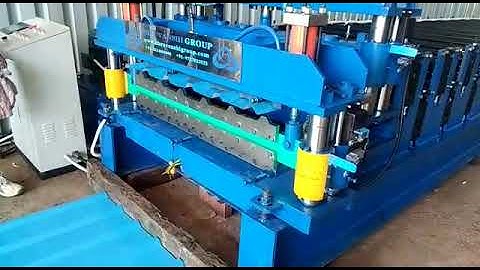 Double layer Roll Forming machine run in tata profile From Kolhapur