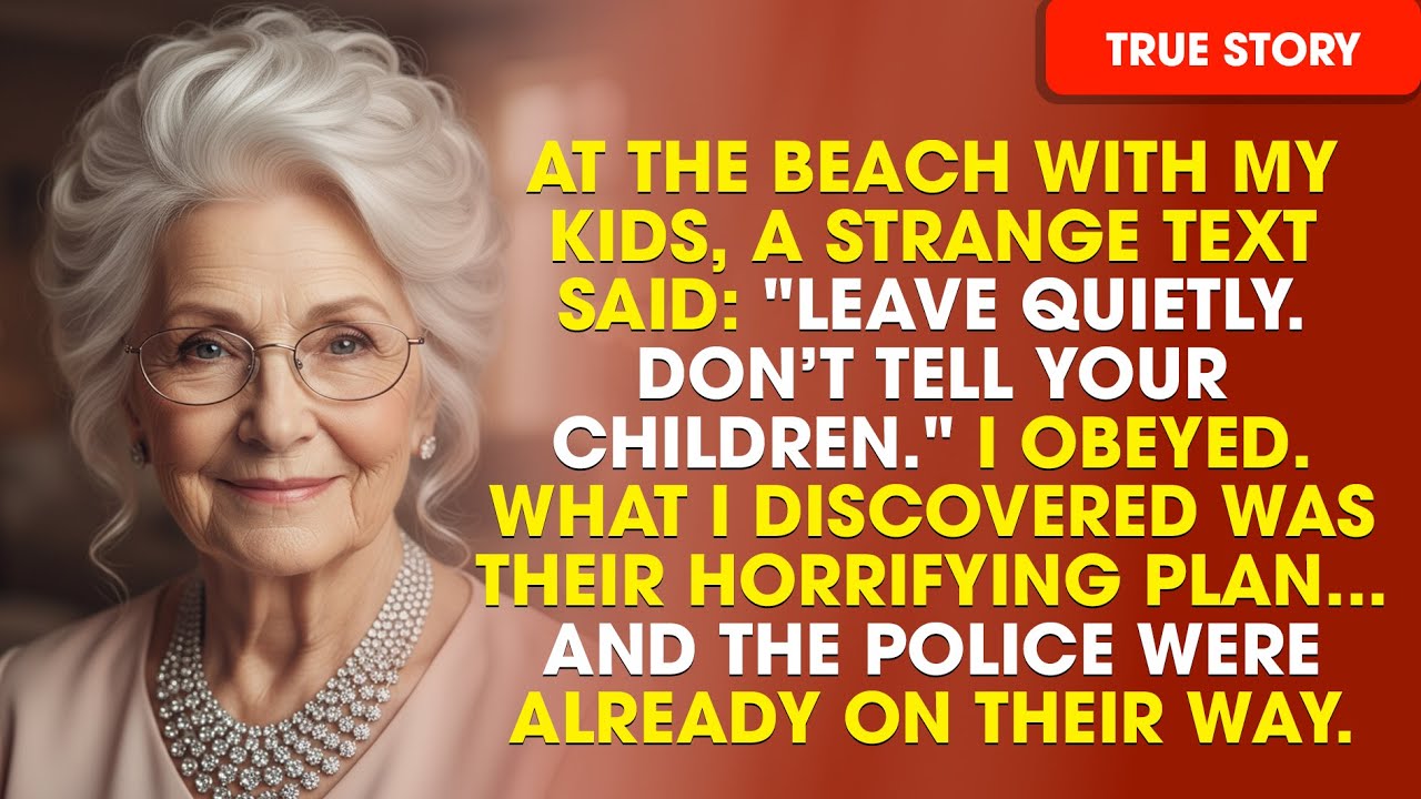 At The Beach With My Kids, I Got A Text: 