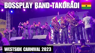 WESTSIDE CARNIVAL 2023 DAY ONE: BOSSPLAY BAND ENERGETIC PERFORMANCE 🇬🇭