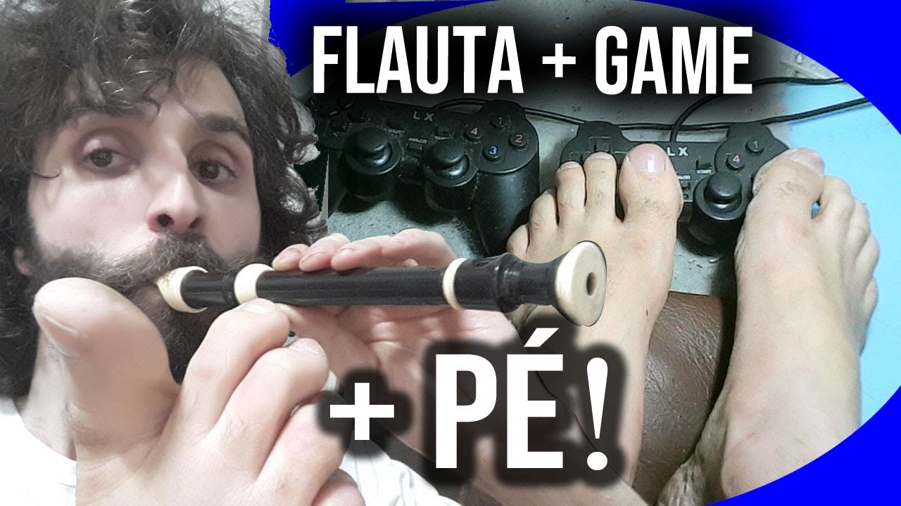 FOOTPLAY + FLUTE PLAY GAME CHALLENGE #gamer - YouTube