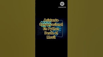 🧠 Crea un asistente conversacional en Python desde tu celular con PyDroid 3 🔥#python #pydroid3