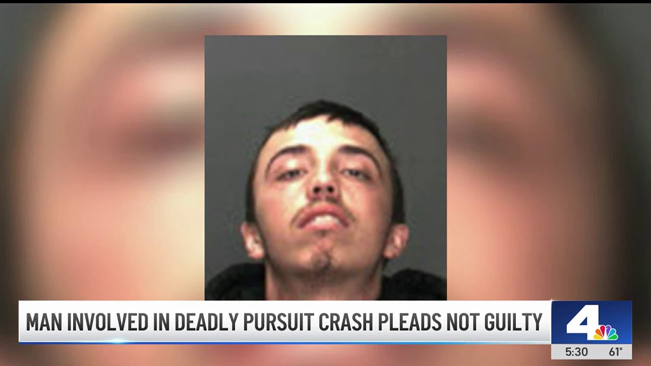 Man pleads not guilty after fatal pursuit crash in Victorville - YouTube