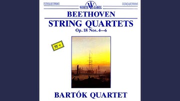 String Quartet in B flat major Op. 18 No. 6: I. Allegro con brio