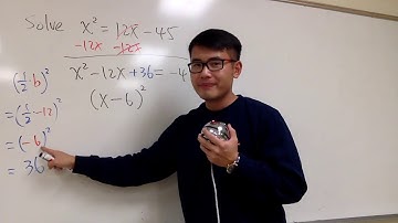 finding the complex solutions to a quadratic equation (by completing the square)