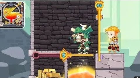 How to loot - pin pull & hero rescue - All levels solution gameplay walkthrough part 1 [Android IOS]