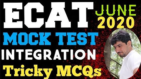 INTEGRATION MOCK TEST ENTRY TEST MCQS BY NJ