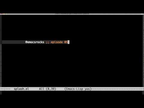 Emacs Rocks! Episode 05: Macros in style