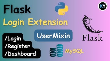 Flask-Login Extension Tutorial: User Authentication with UserMixin [HINDI]