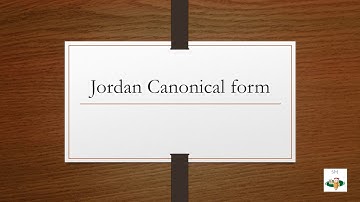 Jordan Canonical Form-II #Linear Algebra