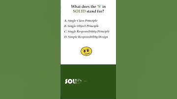 What Does the S in SOLID Stand For in C#? | Single Responsibility Principle