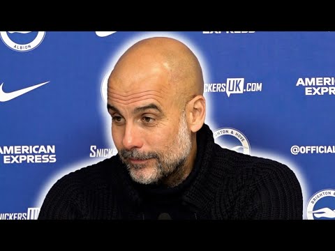 'What happened to Liverpool CAN HAPPEN TO US AND ARSENAL!' | Pep Guardiola | Brighton 0-4 Man City