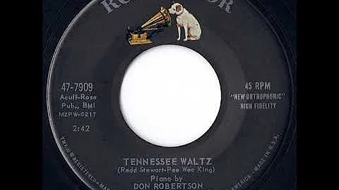 1961 Don Robertson - Tennessee Waltz