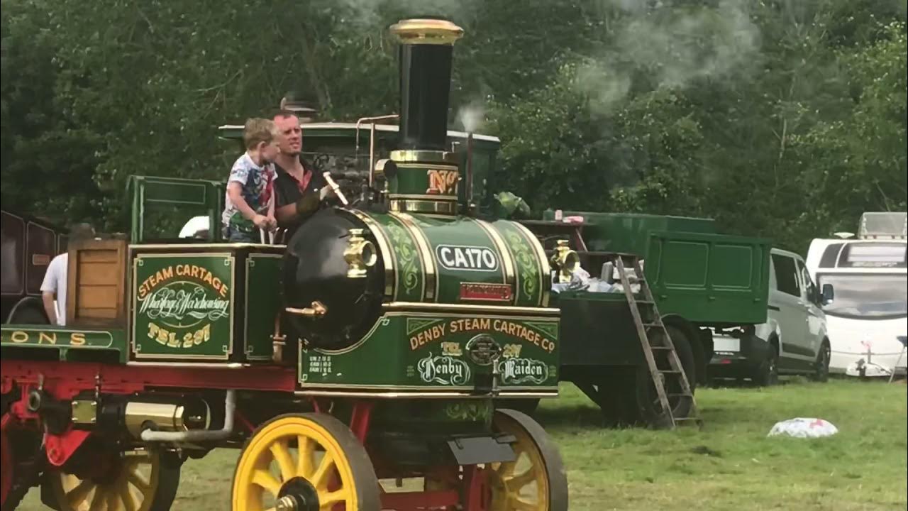 Denby Steam Cartage at the Chester Le Street Steam Fair YouTube