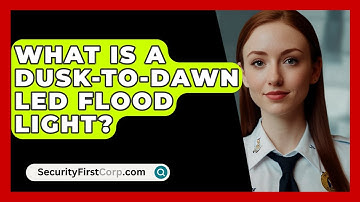 What Is A Dusk-to-dawn LED Flood Light? - SecurityFirstCorp.com
