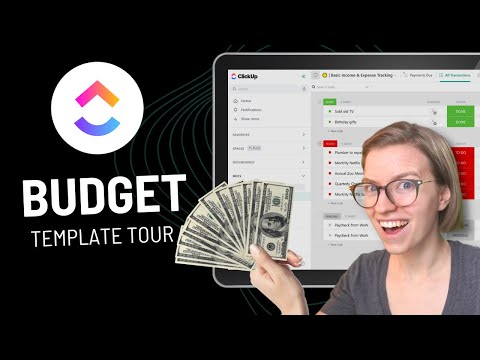How to Organize Finances & Budgets in ClickUp (Example ClickUp Template + Tour)