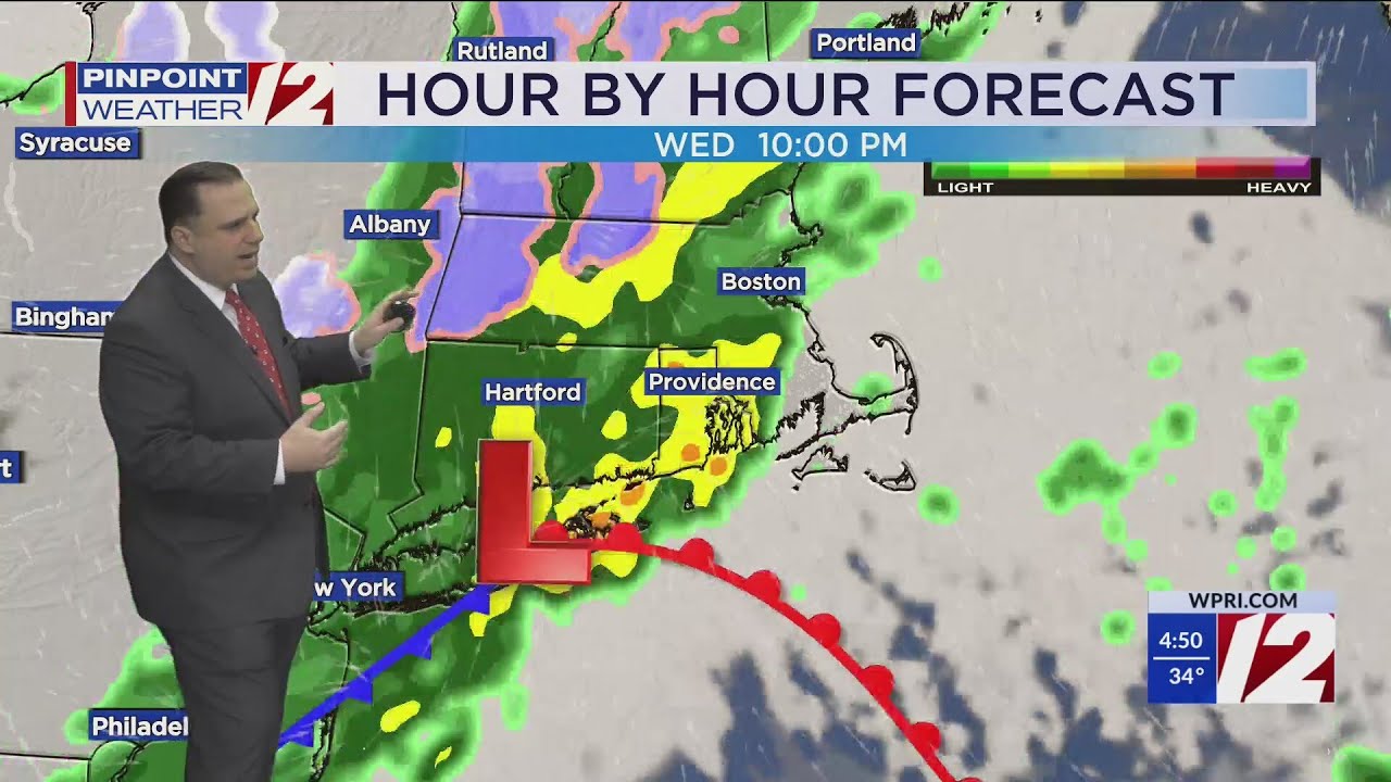 WPRI 12 Weather Forecast for 12/18/24: Dry Skies Today; Rain Arrives ...