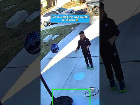 This kid did not expect the net to come down #AFV #fails