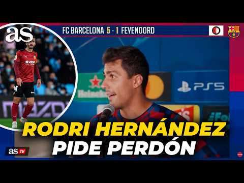 RODRI Apologizes to VALENCIA and CRITICIZES the PRESS