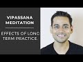 Effects of long term practice  vipassana meditation   sn goenka