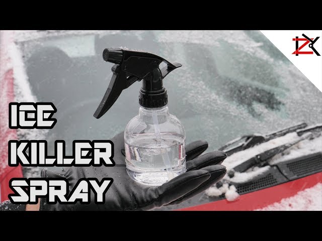 How To Make A Homemade De-Icer Spray/DeFrost Your Car