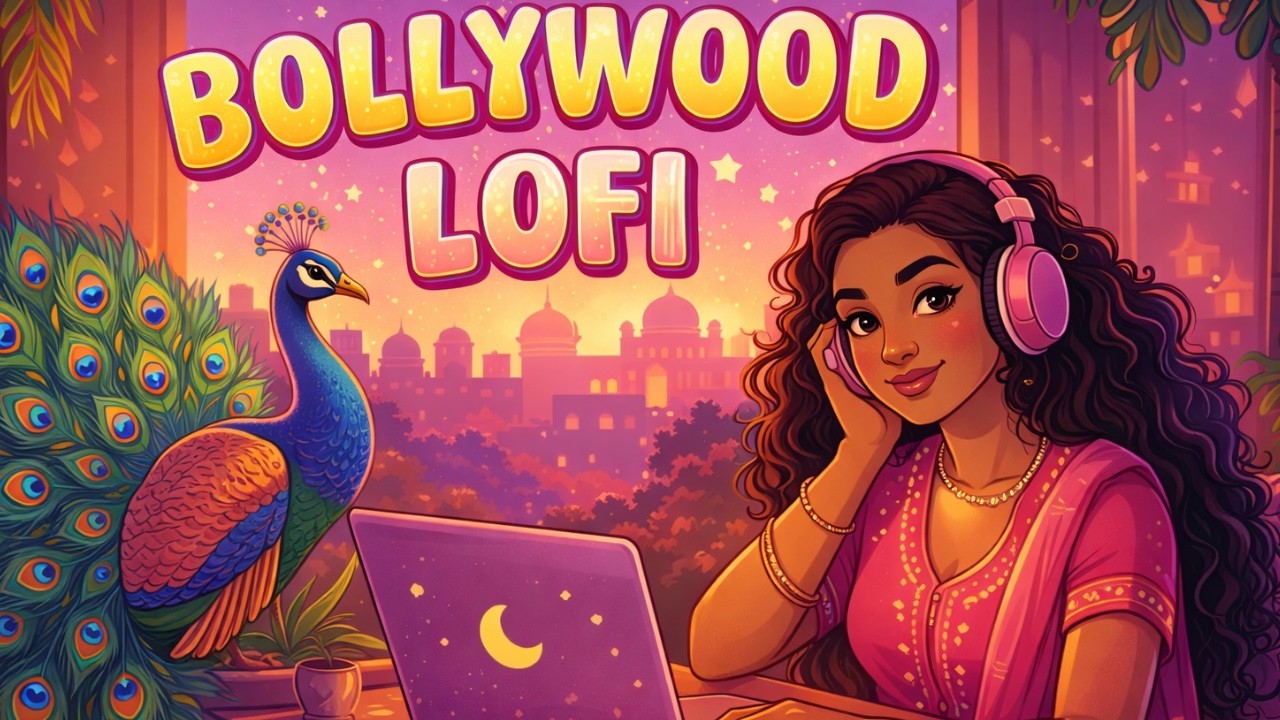 Bollywood Lofi Night 🌙 | Hindi Lofi for Sleep, Study & Late Night Calm