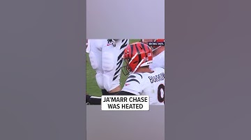 Joe Burrow tried to help calm Ja’Marr down #shorts