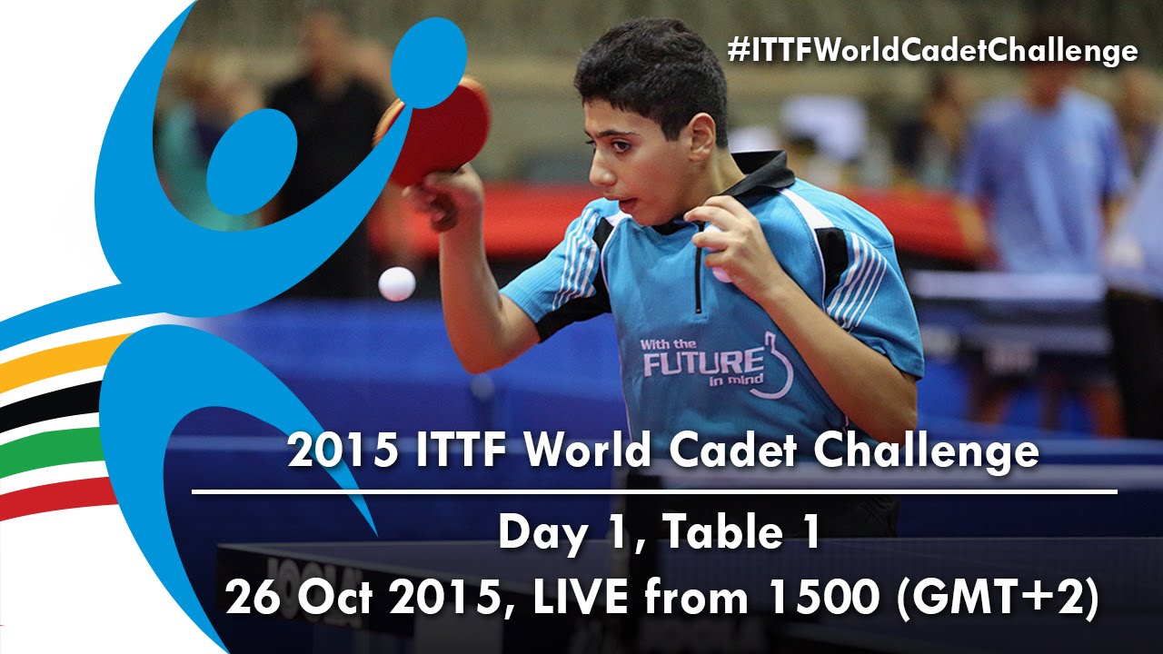 2015 ITTF World Cadet Challenge LIVE