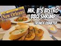 Mr bs bistro at the french quarter in new orleans la  barbecue shrimp and pasta jumbalaya