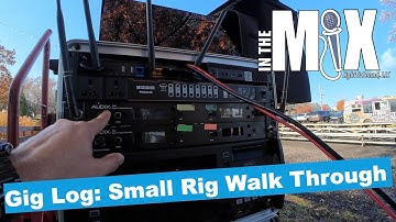 Live Sound Gig Log: Small Rig Walk Through (also 2 gigs in one day!) #meyerX40
