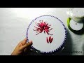 Ribbon Embroidery Flower Shore | Hand Embroidery | Hướng dẫn thêu hoa bằng ruy băng