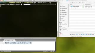 Install CLI for your Tessel