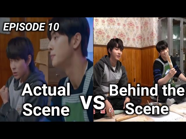 True Beauty Ep 10 Behind the Scene vs Actual Scene class=