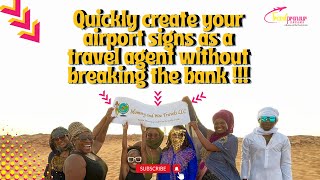 Quickly Create Your Airport Signs As A Travel Agent Without Breaking The Bank 