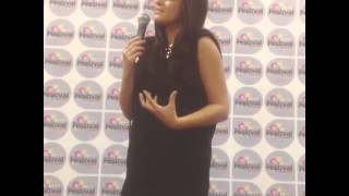 Maite Perroni [@MaiteOficial] habla de #EclipseDeLuna en Festival People