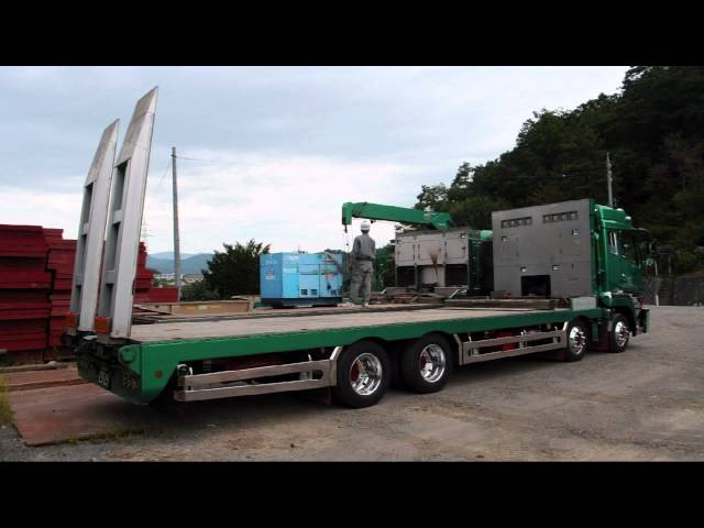 三菱ふそうスーパーグレート4軸低床セルフローダー Scale Truck Models Blog