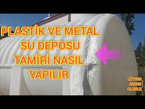 Video: Plastik variller - mobil ve hafif su taşıyıcı