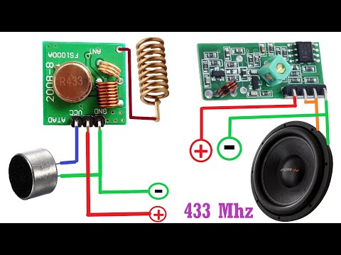 How to Make Transmit Voice with 433 Mhz Transceiver Module / 433 Mhz Module Hack