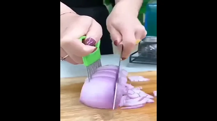 Onion Holder Cutter Slicer Vegetable Tools Tomato Cutter#shorts