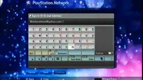 Tutorial How to Make a user Name PS3