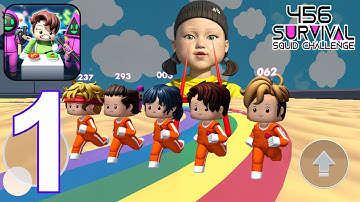 Survival Game: 456 Challenge - All Season 1,2,3 - Gameplay Walkthrough Part 1 (Android, iOS)