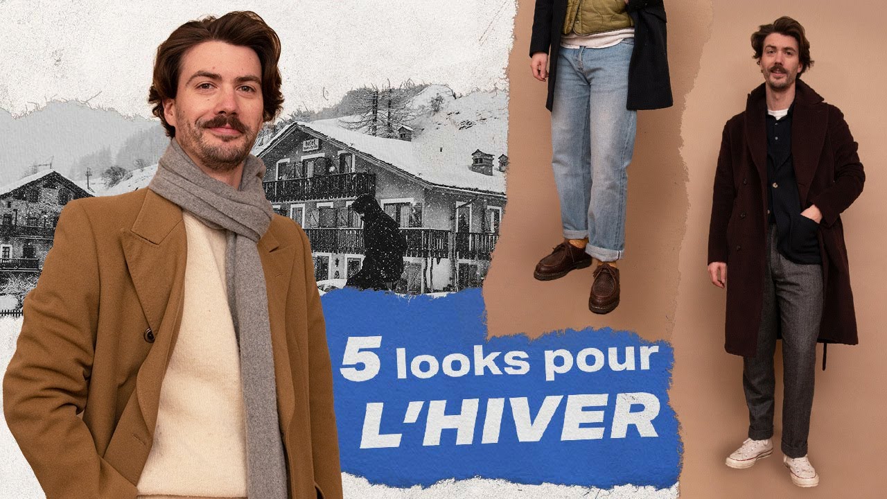 5 MEILLEURS LOOKS d'HIVER pour les hommes - Panache S02E05 