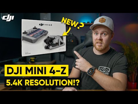 NEW: DJI Mini 4-Z with 5.4K Recording, 1-Inch Sensor & FPV Battery?