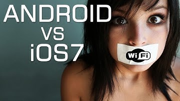 iPhone 5s Wifi Performance - Android Vs iOS 7