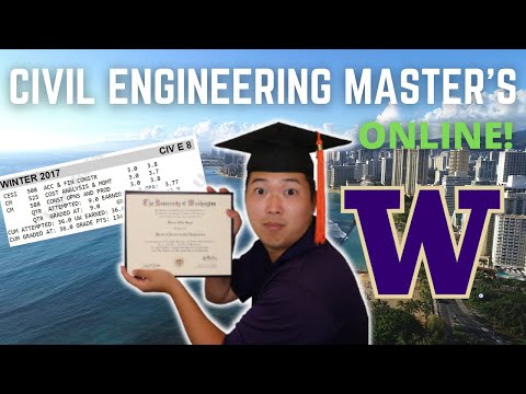 My Civil Engineering Masters Degree In 17 Minutes | Online Masters Degree