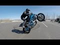 GoPro : First time on a stuntbike